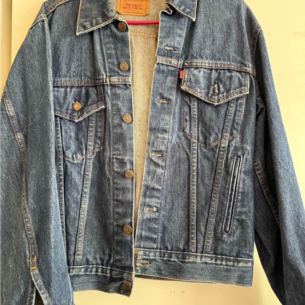 Levi's Classic Blue Trucker style Jean Jacket